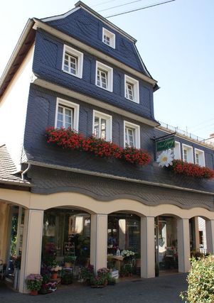 Unser Geschftshaus in der Hachenburg Altstadt